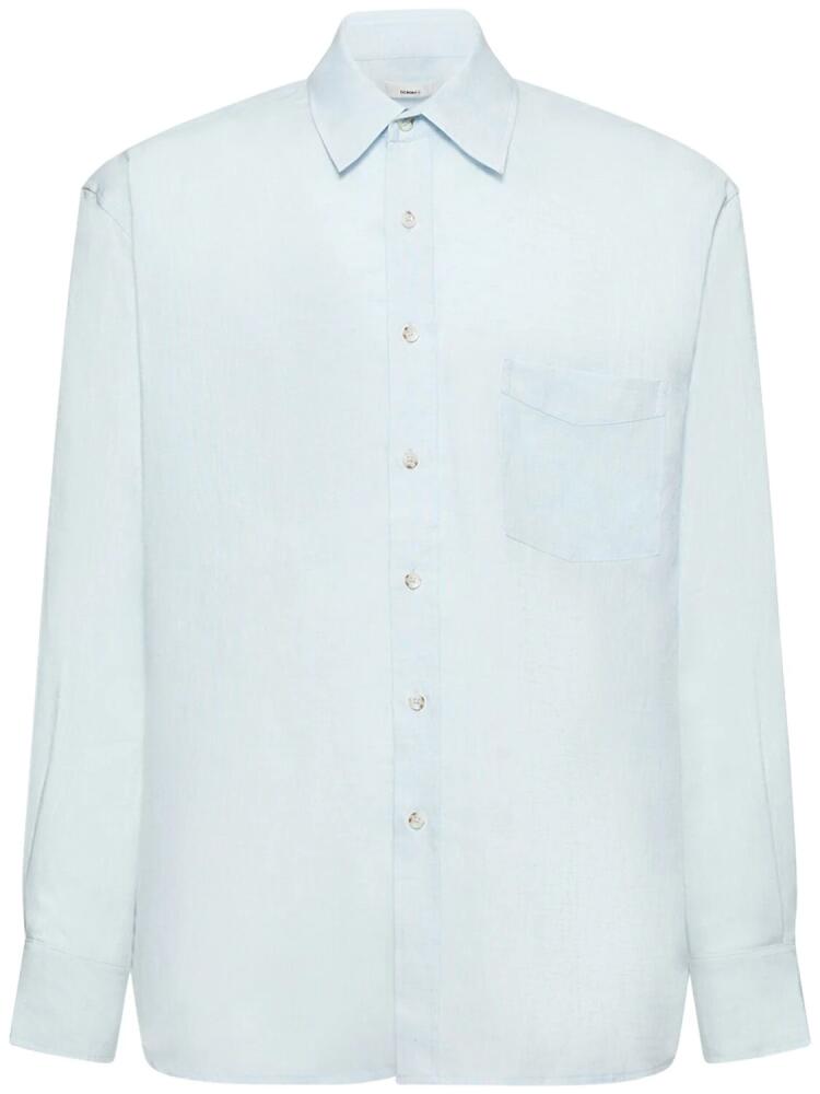 COMMAS Oversize Linen Shirt W/ Pocket Cover