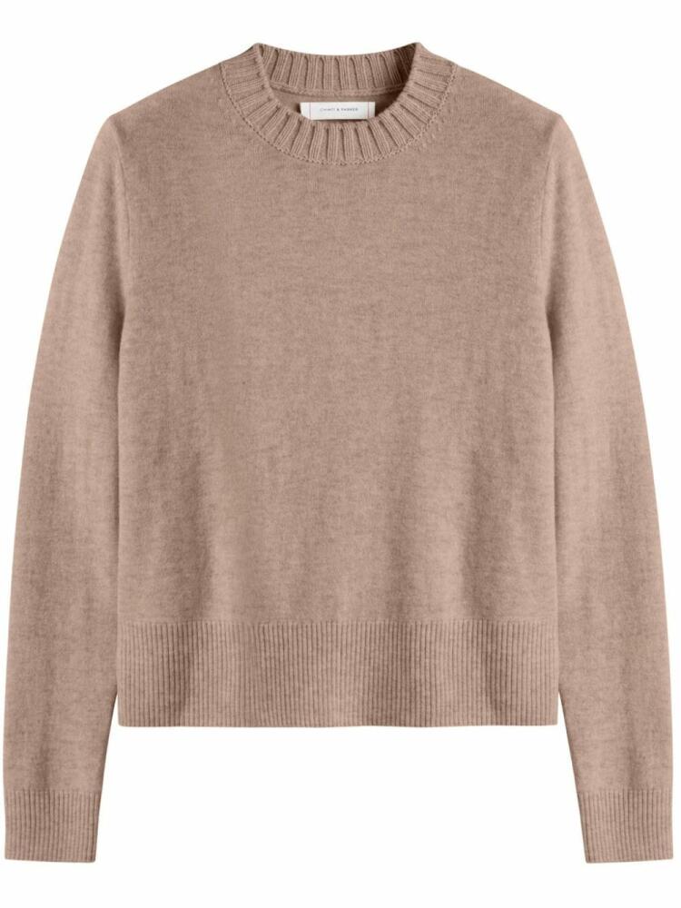 Chinti & Parker crew-neck knitted jumper - Neutrals Cover