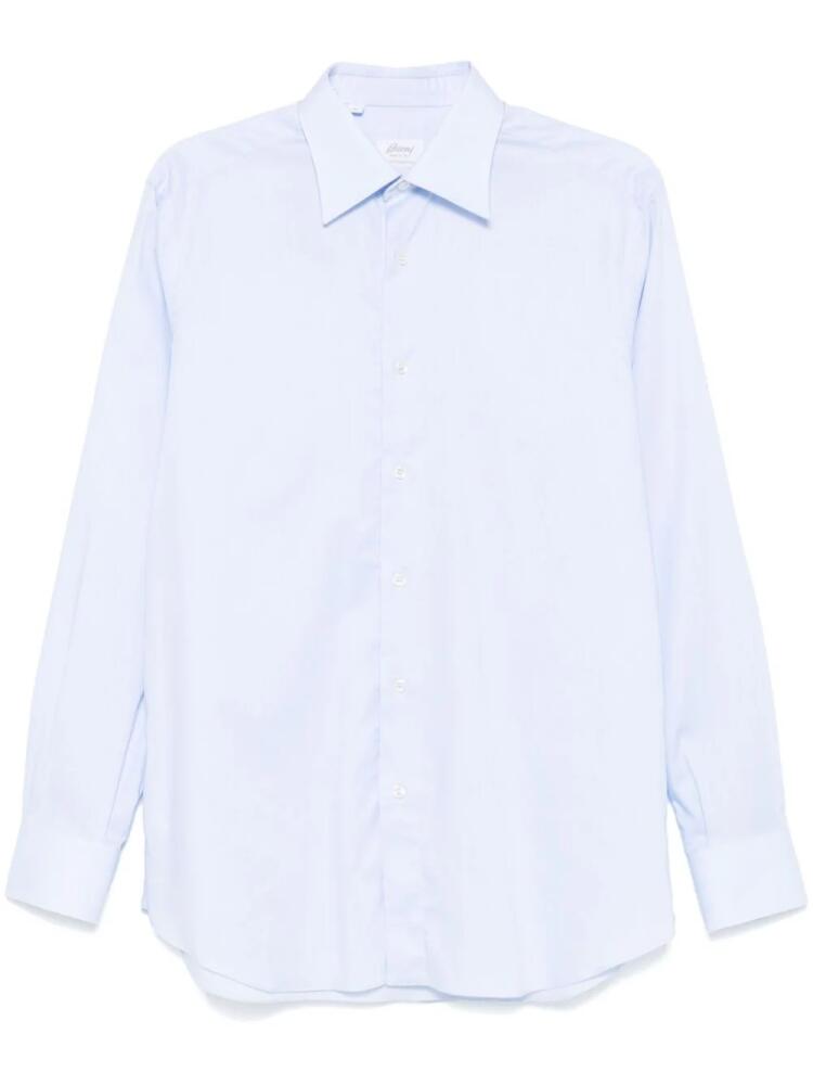 Brioni cotton shirt - Blue Cover