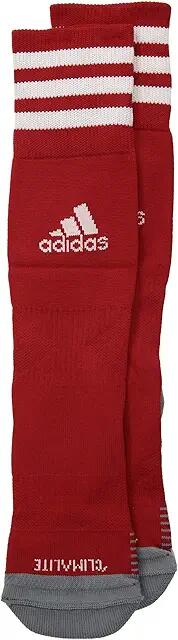 adidas Copa Zone Cushion IV Over the Calf Sock (Power Red/White) Crew Cut Socks Shoes Cover