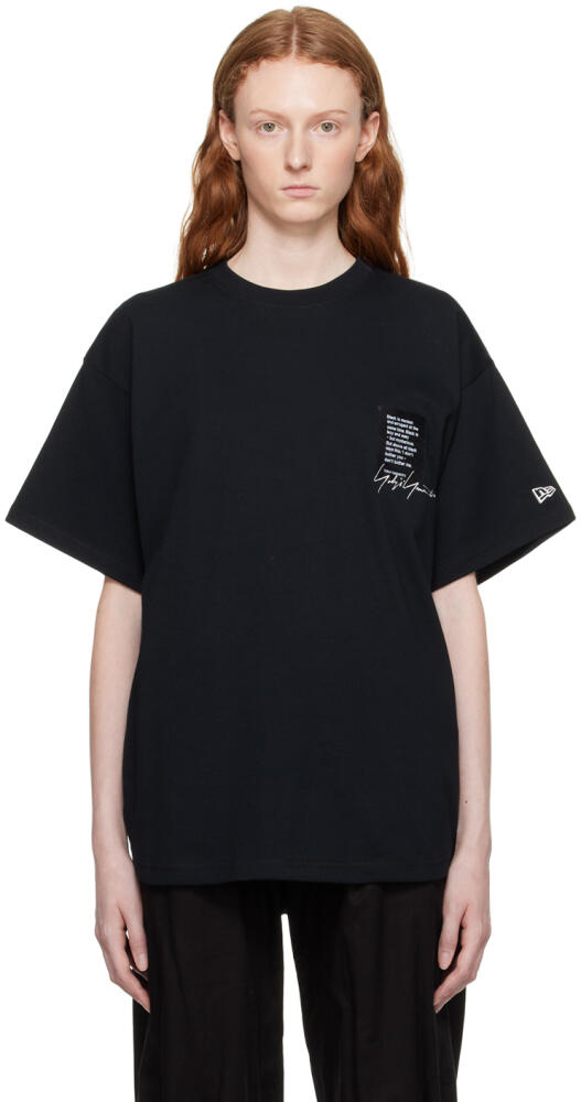 YOHJI YAMAMOTO Black New Era Edition Oversized Performance T-Shirt Cover