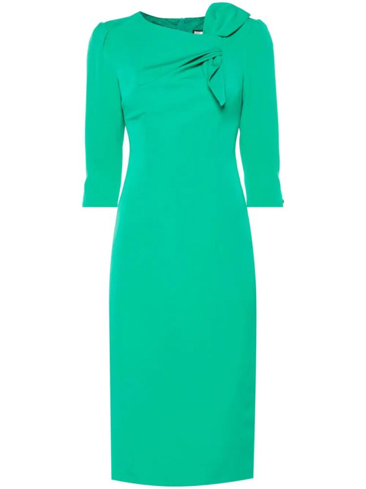 NISSA bodycon midi dress - Green Cover