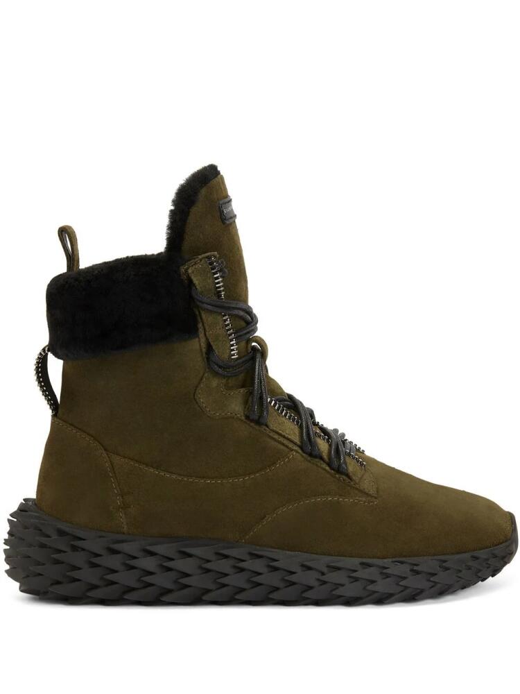 Giuseppe Zanotti Urchin high-top sneaker boots - Green Cover