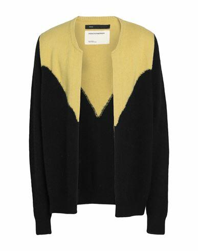 Frenckenberger Man Cardigan Yellow Cashmere Cover