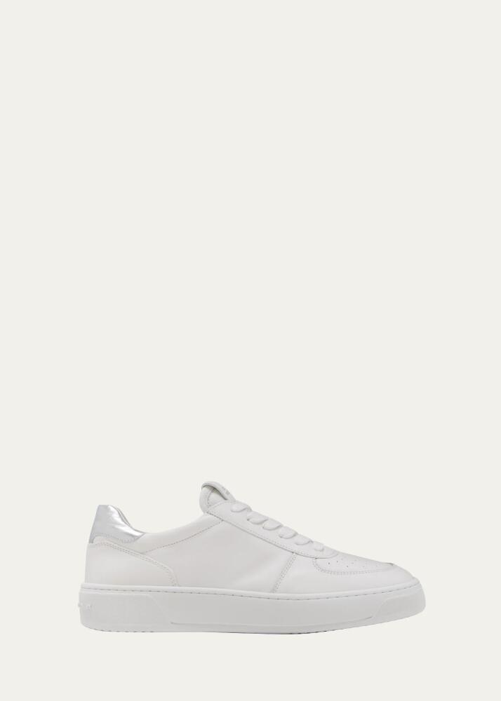 Stuart Weitzman Courtside Metallic Low-Top Sneakers Cover