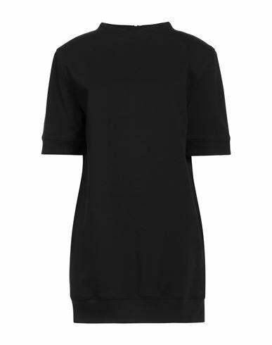 Jucca Woman Mini dress Black Viscose, Polyamide, Elastane Cover