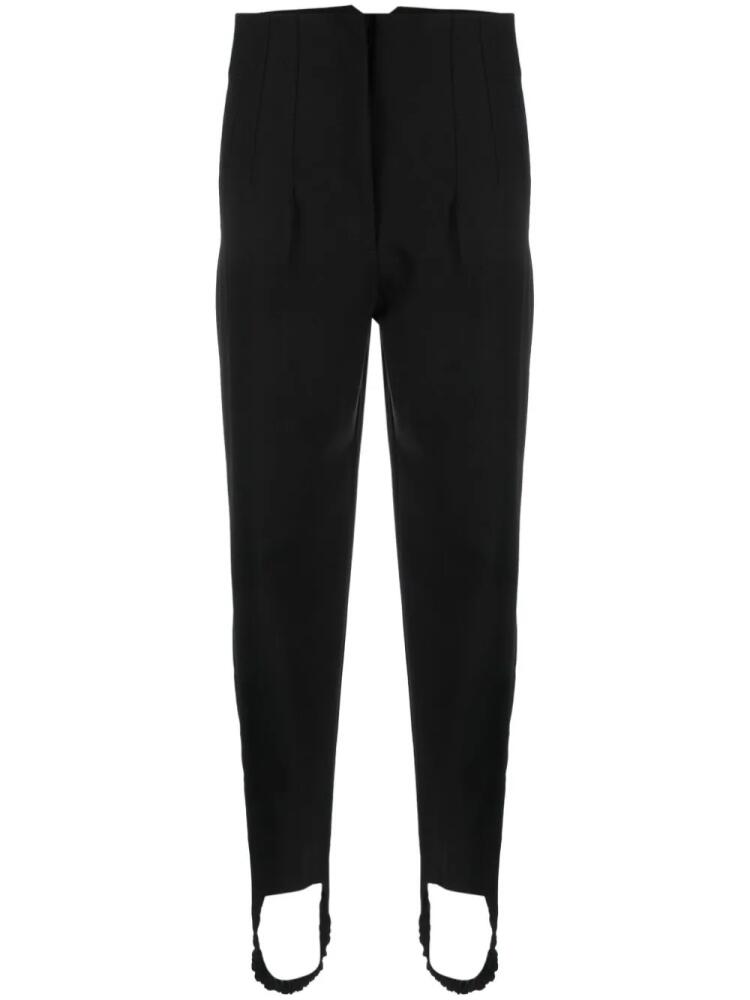 Giuseppe Di Morabito high-waisted wool-blend leggings - Black Cover