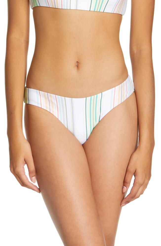 O'Neill Matira Beach Stripe Bikini Bottoms in Multi Beach Stripe Cover