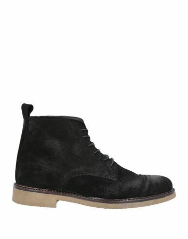 Tsd12 Man Ankle boots Black Leather Cover