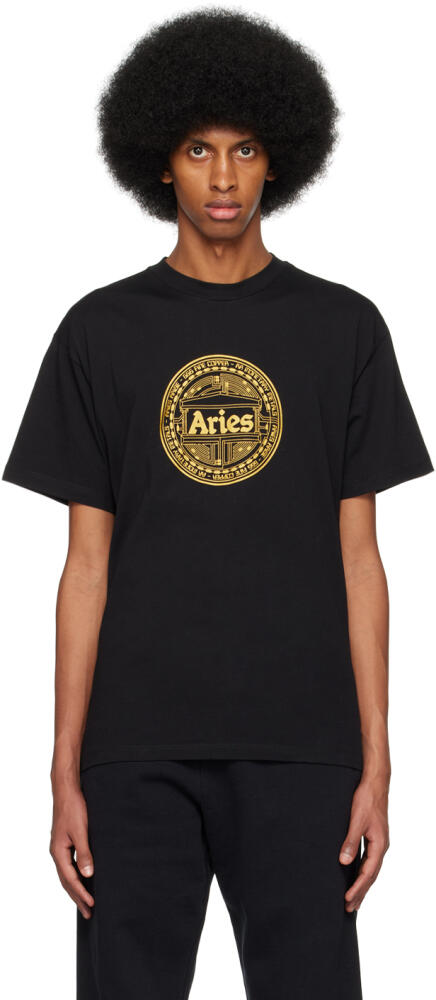 Aries Black Nu-Money T-Shirt Cover