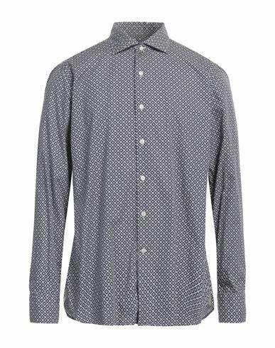 Tintoria Mattei 954 Man Shirt Blue Cotton Cover