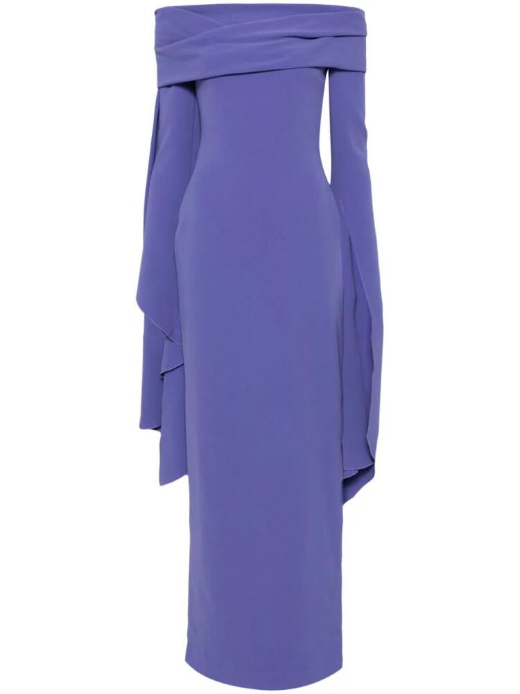 Solace London Arden gown - Purple Cover