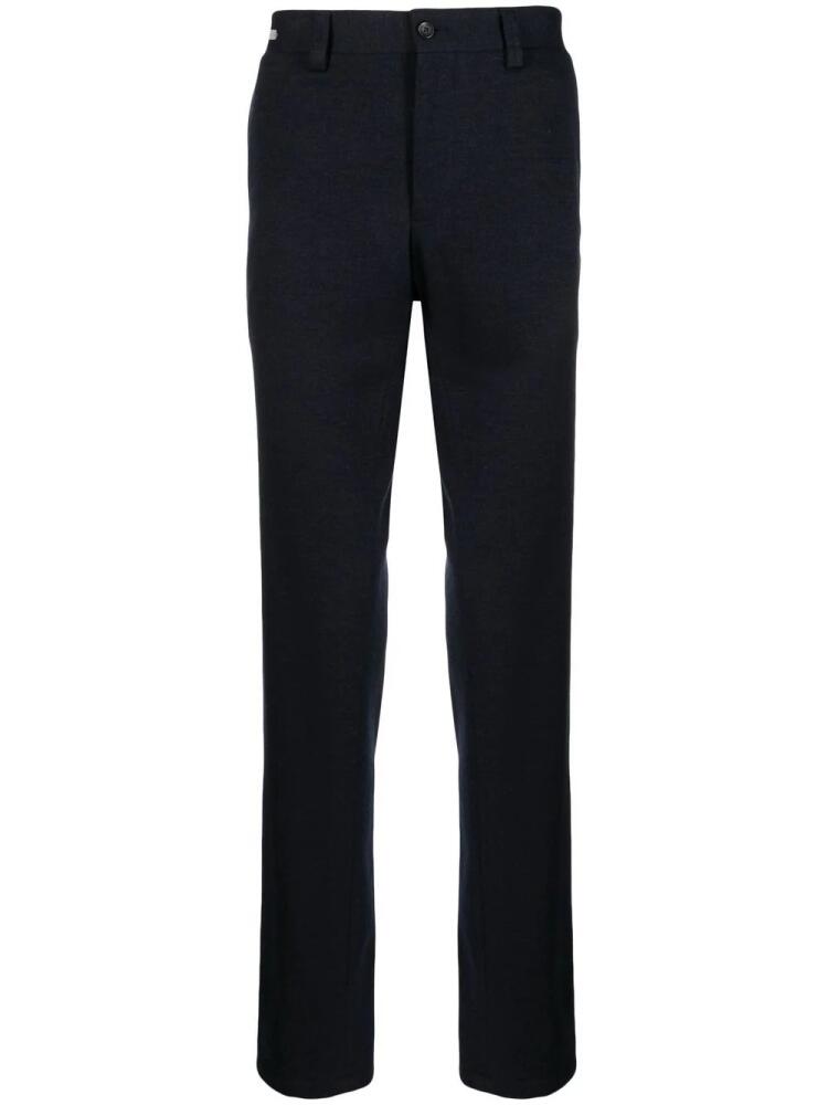 Corneliani slim-cut trousers - Blue Cover