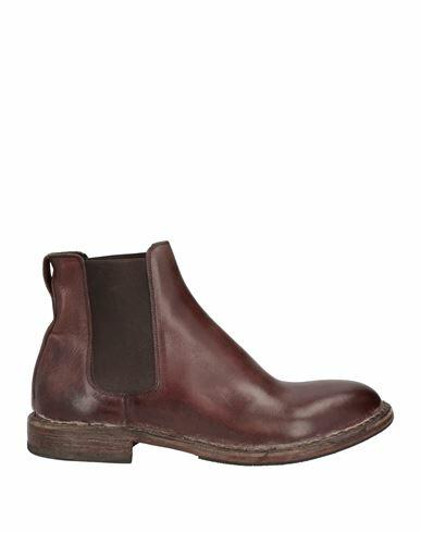 Moma Man Ankle boots Dark brown Calfskin Cover