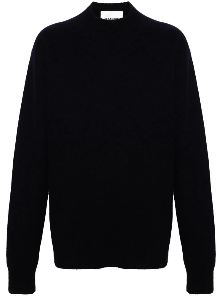 Jil Sander crew-neck wool jumper - Blue Cover