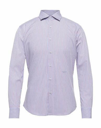 Ermanno Scervino Man Shirt Sky blue Cotton, Elastane Cover