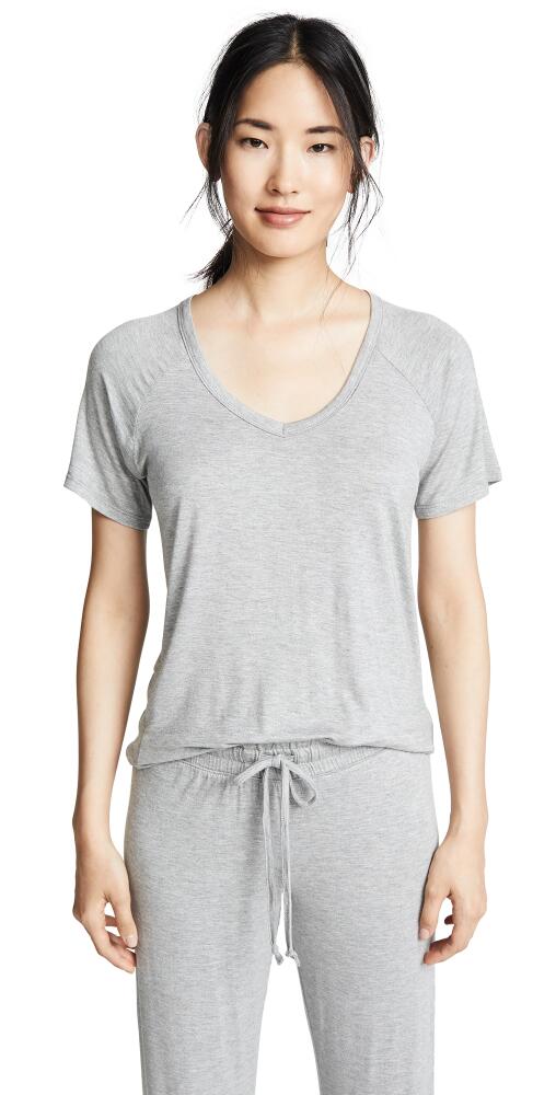 PJ Salvage V Neck Tee Heather Grey Cover