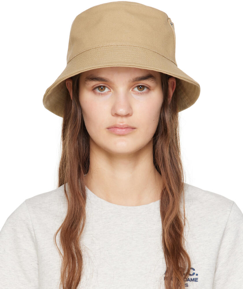 A.P.C. Beige Thais Bucket Hat Cover