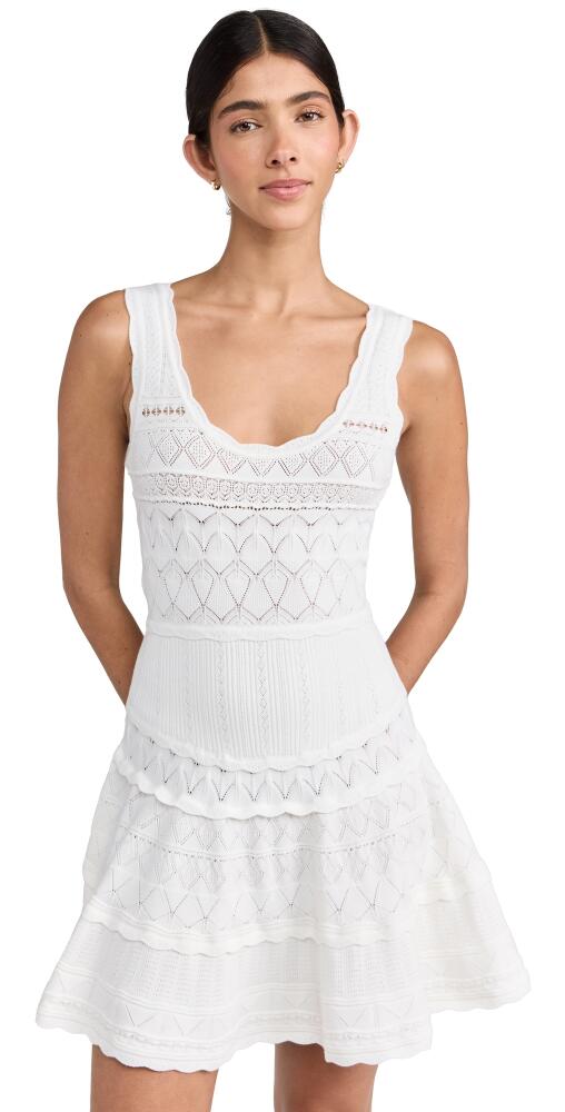 LoveShackFancy Ronelle Dress White Cover