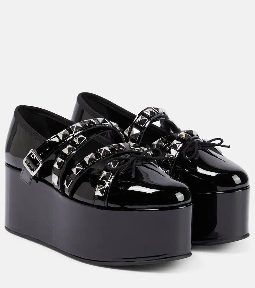 Noir Kei Ninomiya x Repetto studded platform flats Cover