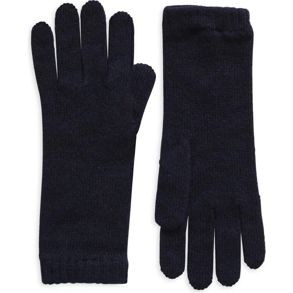 Johnstons of Elgin Cashmere Gloves in Dark Navy Cover