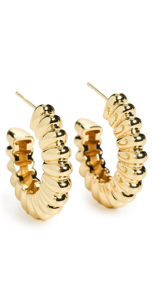 MÉGA Twixie Hoop Earrings Gold Cover