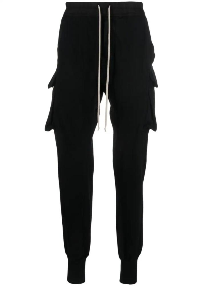 Rick Owens DRKSHDW cargo-pocket track pants - Black Cover