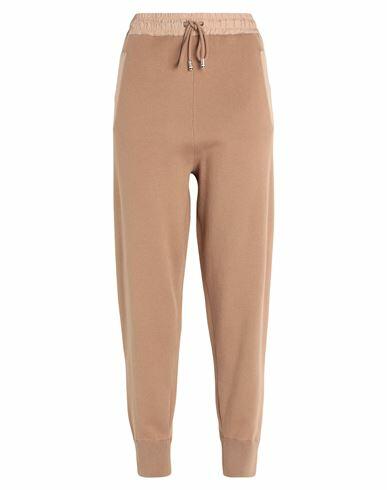 Boss Woman Pants Camel Cotton Cover