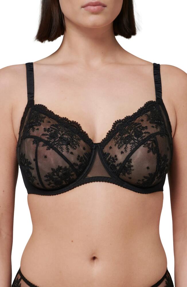 Simone Perele Intrigue Full Cup Underwire Bra in Black Cover