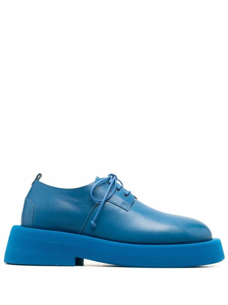 Marsèll chunky sole derby shoes - Blue Cover