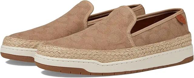 COACH Miles Espadrille (Taupe) Men's Lace-up Boots Cover