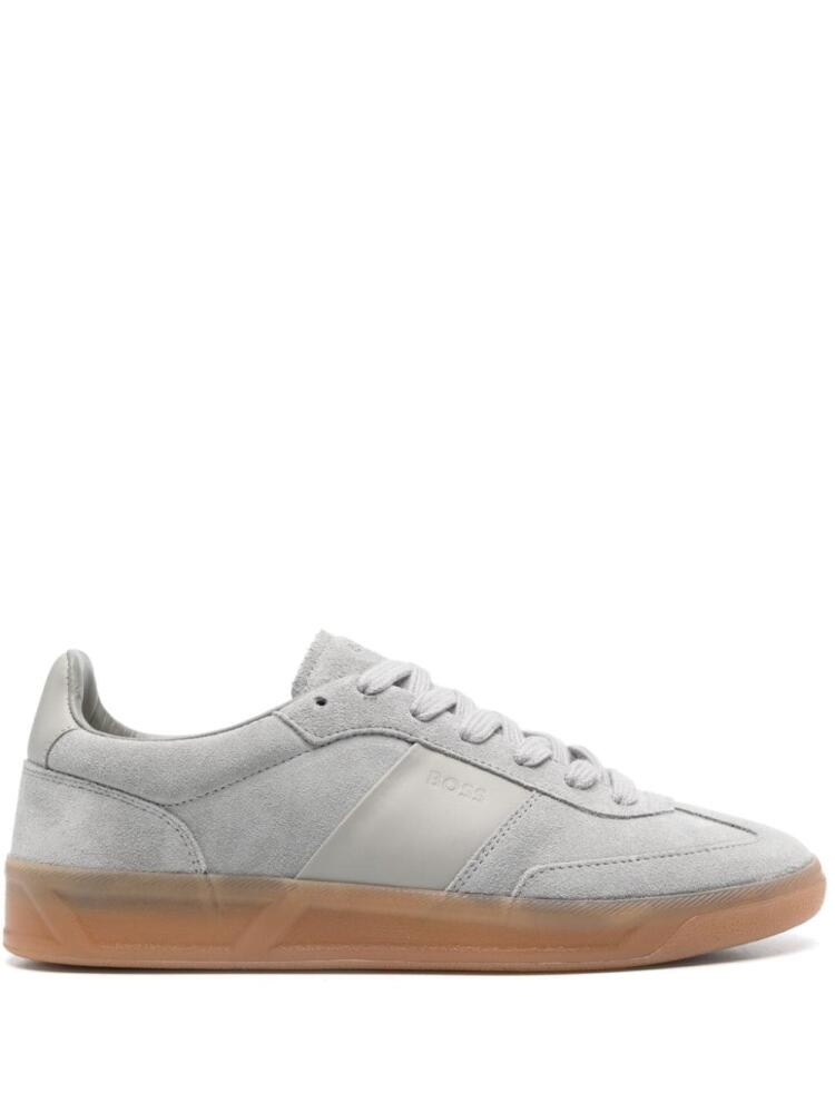 BOSS suede sneakers - Grey Cover