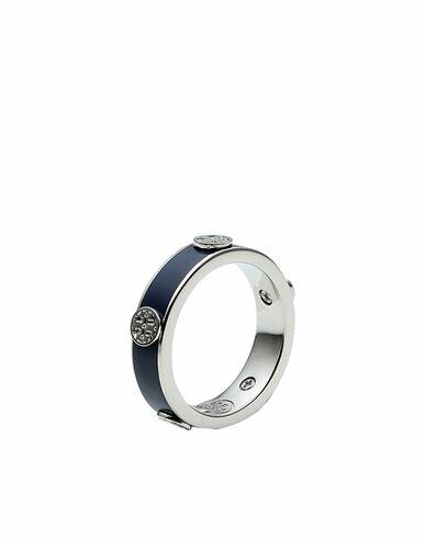 Tory Burch Woman Ring Navy blue Metal Cover