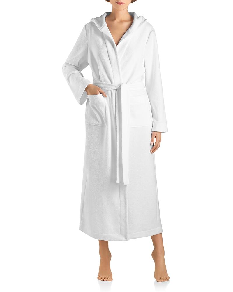 Hanro Robe Selection Plush Hooded Long Robe Cover