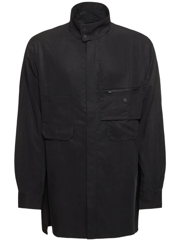 Y-3 Lyocell Blend Overshirt Cover