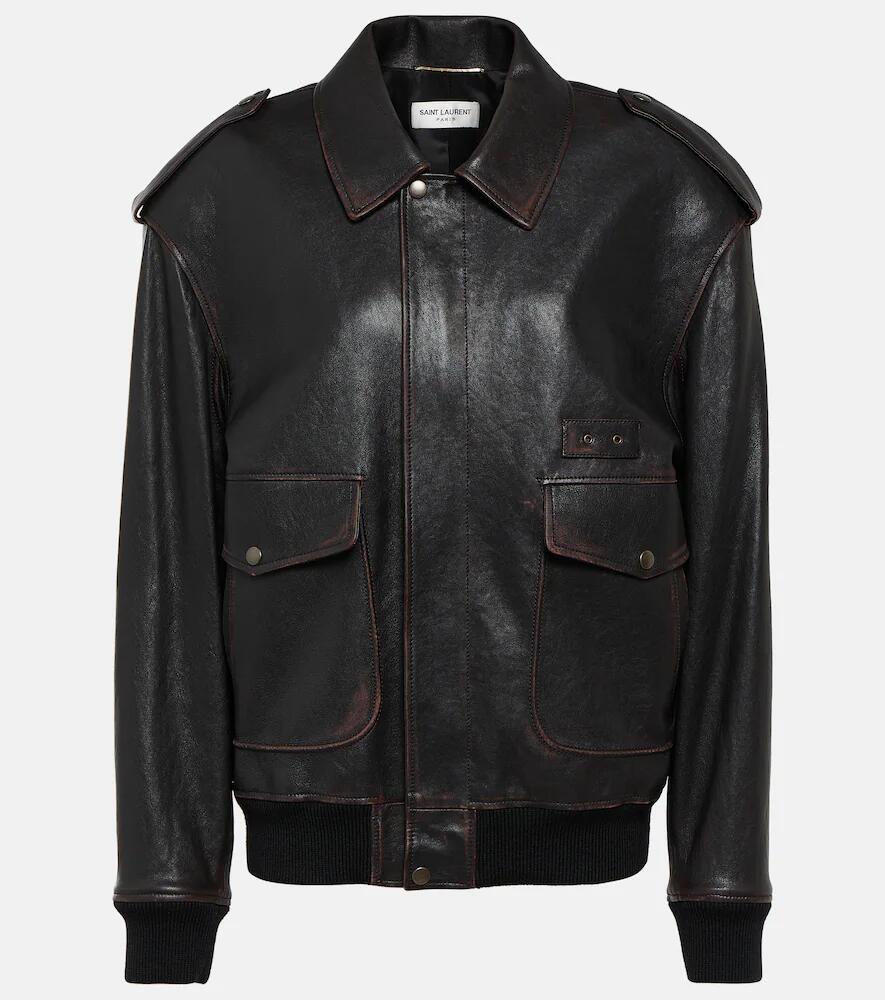 Saint Laurent Leather jacket Cover