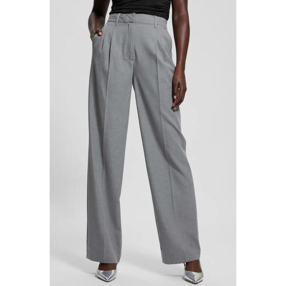 GUESS Doris Perfect Pants in Cloudy Grey Heather Cover