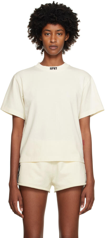 Heron Preston White 'HPNY' T-Shirt Cover