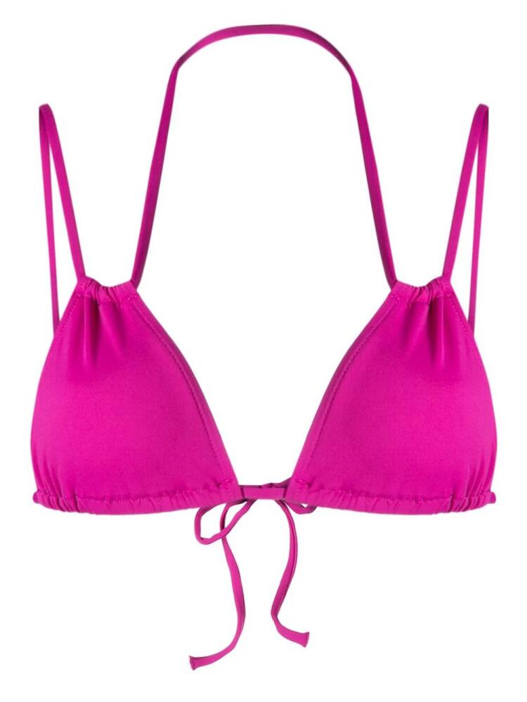 BONDI BORN Mia bikini top - Purple Cover