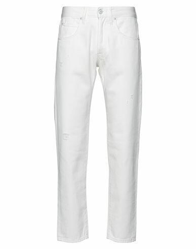 (+) People Man Pants White Cotton Cover