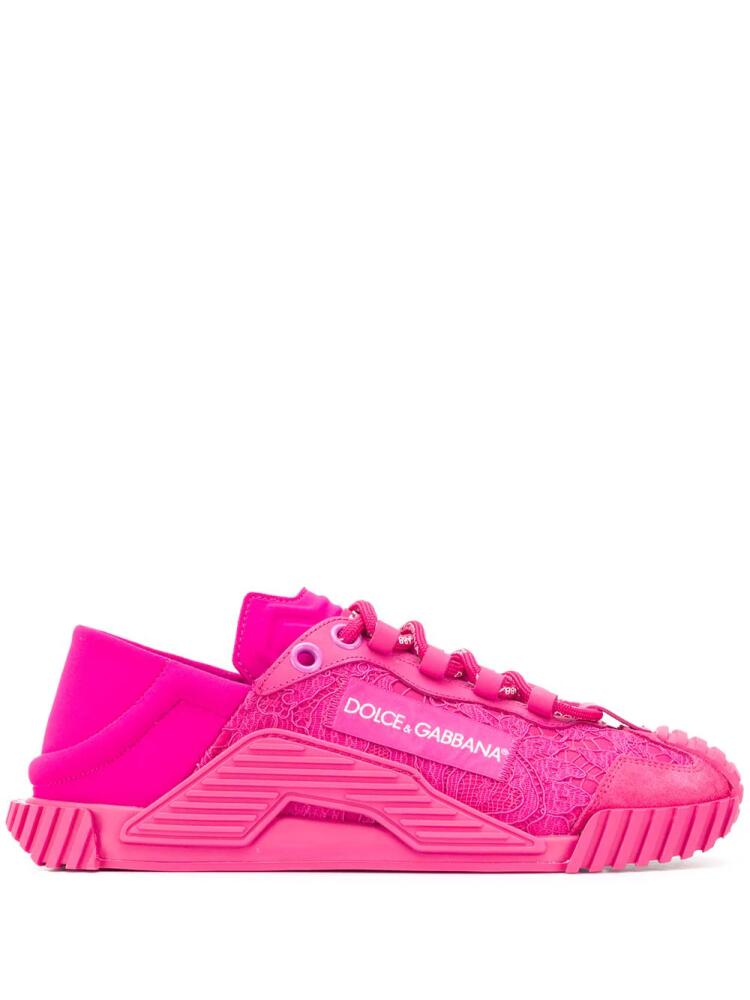 Dolce & Gabbana NS1 slip-on sneakers - Pink Cover