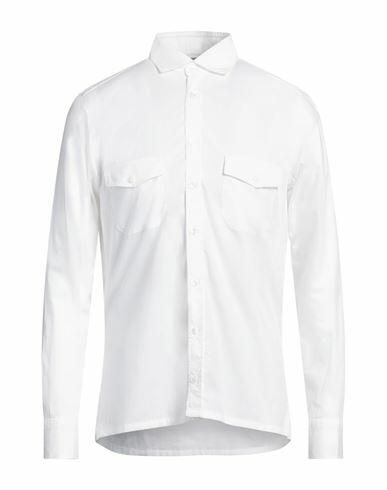 Dandylife By Barba Man Shirt White Size 15 ½ Cotton Cover