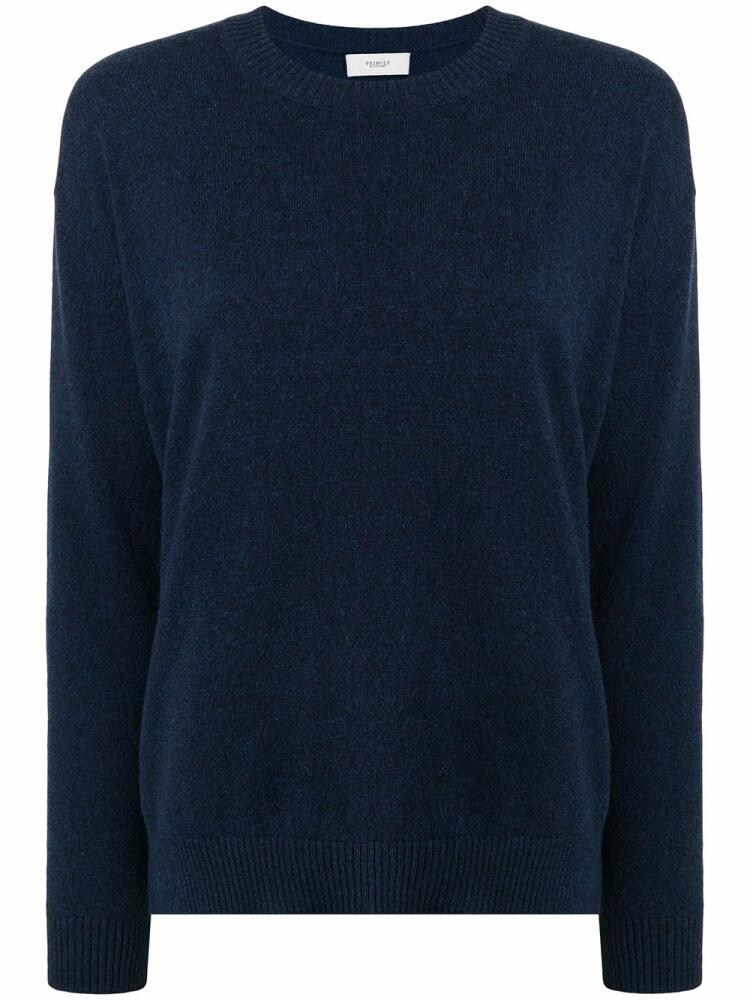 Pringle of Scotland round-neck cashmere jumper - Blue Cover