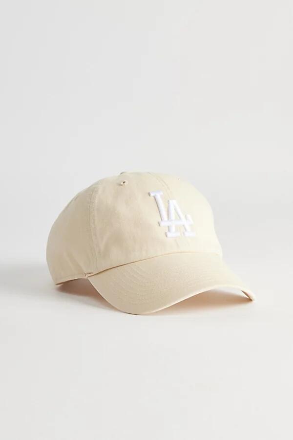 '47 Brand Los Angeles Dodgers Clean Up Hat in Neutral Cover