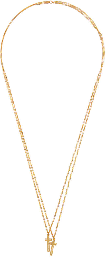 Dsquared2 Gold Jesus Necklace Cover