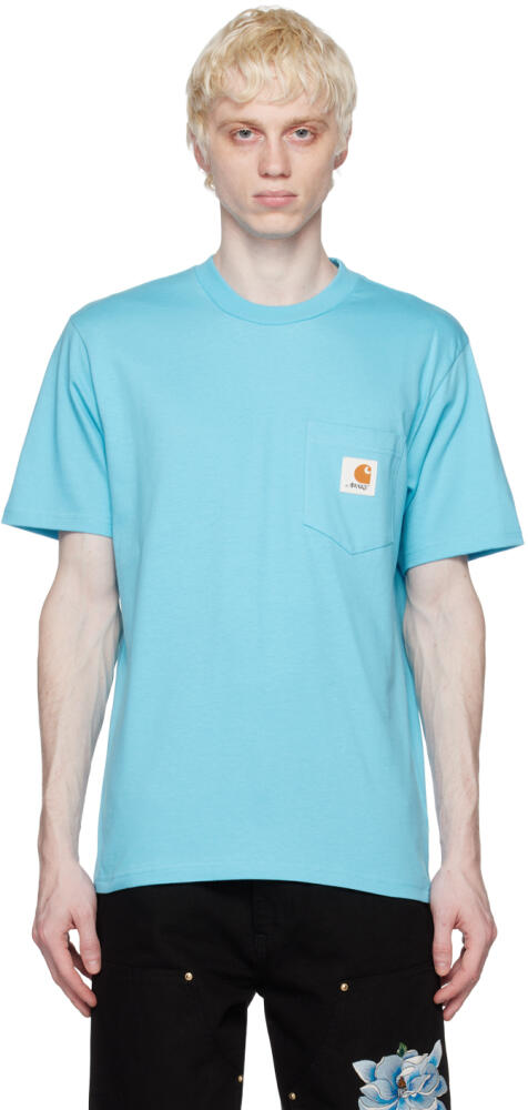 Awake NY Blue Carhartt WIP Edition T-Shirt Cover