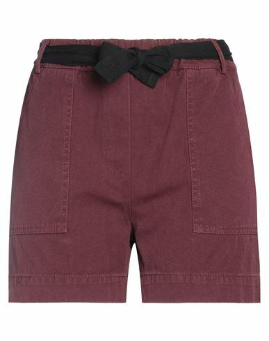 Kaos Jeans Woman Shorts & Bermuda Shorts Burgundy Cotton Cover