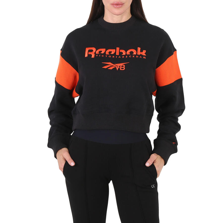 Reebok Colorblock Graphic Logo Sweatshirt Cover