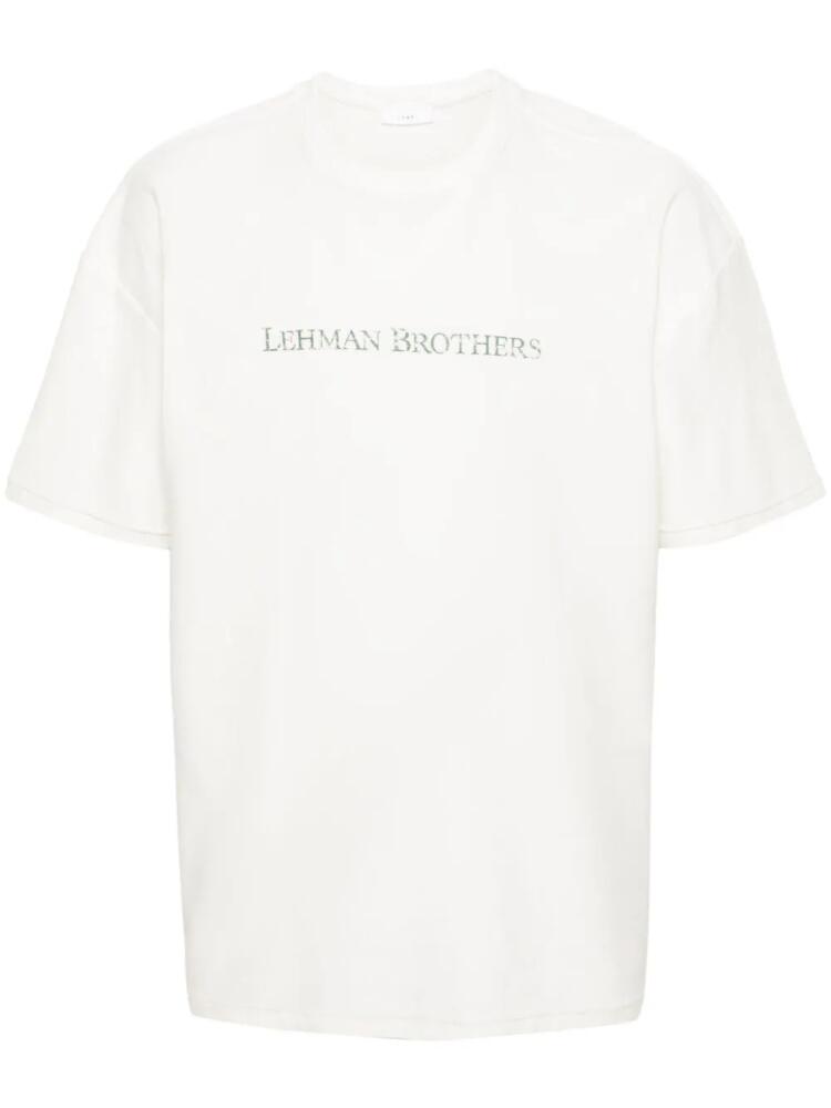 1989 STUDIO Lehman Brothers cotton T-shirt - White Cover