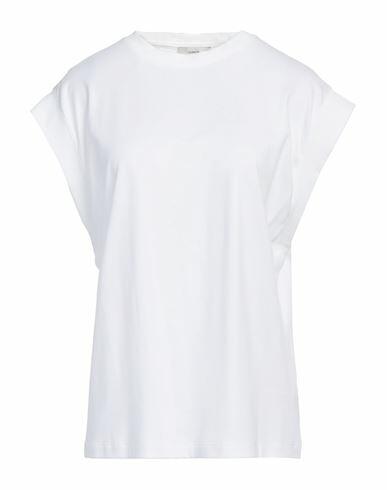 Vince. Woman T-shirt Off white Cotton Cover